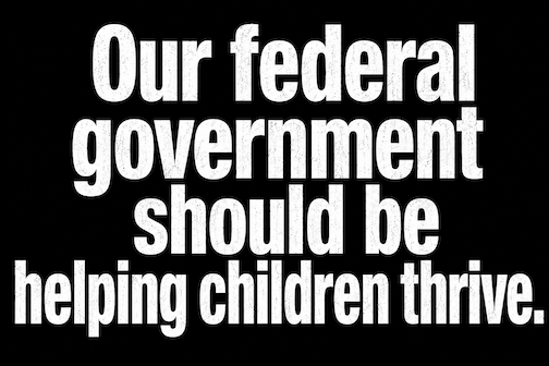 It is not okay to hurt children!